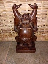 Handcarved wooden laughing for sale  Damascus