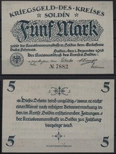 28243 notgeld soldin gebraucht kaufen  Kahl a.Main