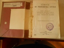 Libro codice procedura usato  Fonte Nuova