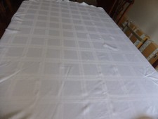 White round tablecloth for sale  LLANDEILO