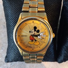 mens seiko mickey mouse watch for sale  Port Angeles