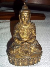 Brass buddha lotus for sale  WOLVERHAMPTON