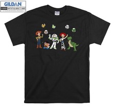 Camiseta com capuz Disney Toy Story Friends Group Mickey Ballo masculina feminina unissex AB629 comprar usado  Enviando para Brazil