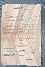 1980 COPPA CARRI a  MONZA CIRCOLARE ORIGINALE n.1 ORARI e COMMISSARI comprar usado  Enviando para Brazil