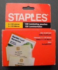 Credit card staples for sale  WOLVERHAMPTON