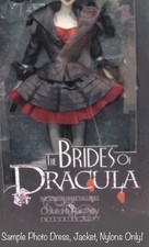 Integrity Toys NOVIAS DE DRACULA MINA Moda Realeza CORSÉ VESTIDO CHAQUETA NYLONS segunda mano  Embacar hacia Mexico