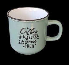 Large Green Ceramic Coffee Mug for sale  LONDON