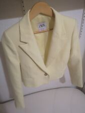 Zara cropped blazer for sale  SOUTHAMPTON