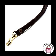 VINTAGE COACH Pulseira de Couro Mogno Telefone Capa de Vidro Carteira Clutch comprar usado  Enviando para Brazil