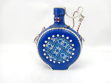 Glasflasche bocksbeutel blauem gebraucht kaufen  Laupheim