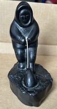 Inuit fishermen sculpture for sale  NORTHOLT