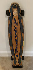 Gravity Vintage Skate Surf Long Skateboard Longboard Completo 42 pol. Escultura comprar usado  Enviando para Brazil