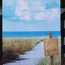 Stoffbanner strand düne gebraucht kaufen  Stolberg (Rhld.)