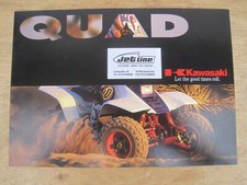Prospekt kawasaki quad gebraucht kaufen  Karlsruhe