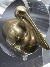 Bronze pelican lucite for sale  Portland