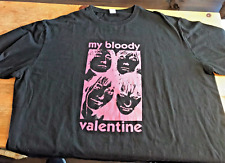 Camiseta My Bloody Valentine 3XL XXXL 90s Goth Shoegaze preta vintage comprar usado  Enviando para Brazil