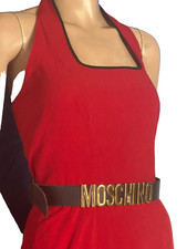 Moschino gürtel schwarz gebraucht kaufen  Wiesbaden
