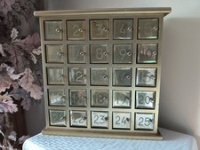 Wooden advent calendar for sale  Johnson Creek