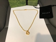 gucci necklace gold for sale  UK