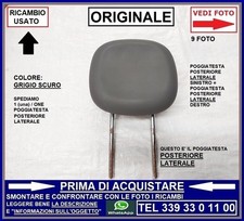 Poggia testa sedile usato  Carrara