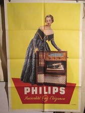 Affiche philips phono d'occasion  Montauban