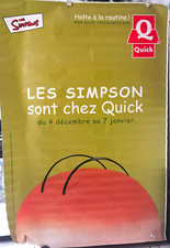 Quick affiche pub d'occasion  Wingles
