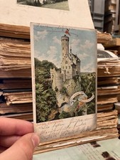 Postkarte schloss lichtenstein gebraucht kaufen  Hannover