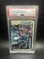 Pokemon Lugia Legend Holo 114/123 Heart Gold & Soul Silver Inglês PSA 7 QUASE PERFEITO comprar usado  Enviando para Brazil