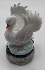 Porcelain swan small for sale  Canonsburg