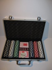 Poker chip set for sale  NUNEATON