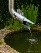 Gargouille zinc barracuda d'occasion  Sarre-Union
