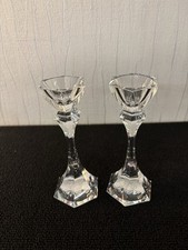 Paire bougeoirs cristal d'occasion  Baccarat
