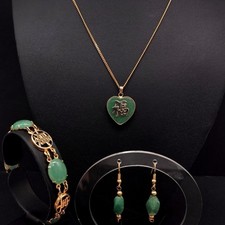Bracelet necklace earrings for sale  ROMFORD