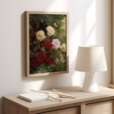 Plakat róże Gustave Bienvetu Roses vintage rozmiar 30x40cm bez ramy na sprzedaż  PL