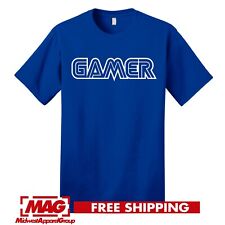 Camiseta para jogos GAMER SEGA FONT BLUE Sonic retrô console de videogame bit comprar usado  Enviando para Brazil