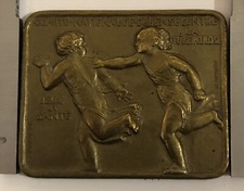 Médaille plaque bronze d'occasion  France