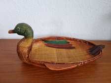 Korb ente rattan gebraucht kaufen  Seevetal