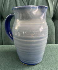 Blue pottery milk for sale  Grove City