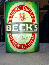 Becks bier leuchtreklame gebraucht kaufen  Meppen