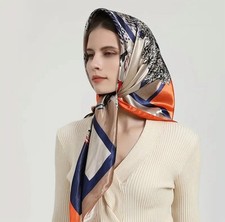 Halstuch satin schal gebraucht kaufen  Plauen