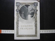 Programme theatre 1925 d'occasion  Talant
