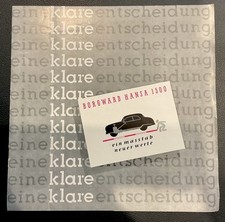 Borgward katalog borgward gebraucht kaufen  Katlenburg-Lindau