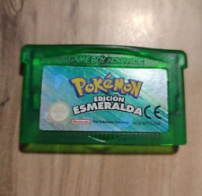 Pokemon Emerald (Esmeralda) Game Boy Advance GBA (versão autêntica em espanhol) Muito bom estado usado comprar usado  Enviando para Brazil