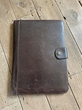 Brown leather portfolio for sale  LETCHWORTH GARDEN CITY