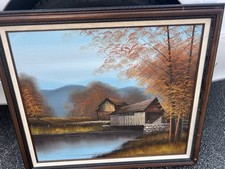 Vintage oil painting for sale  Avon