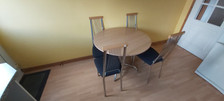 Round dinette table for sale  STAFFORD