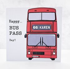 Personalised bus pass for sale  BOLTON
