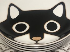 Pratos de lanche DOGHAUS Cat Lady Whimsical Kitty 6”  comprar usado  Enviando para Brazil