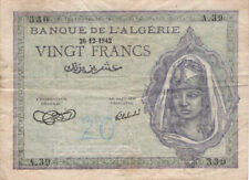 Algerie 20 francs d'occasion  Nice-