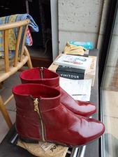 Bottines rouge pointure d'occasion  Verteillac